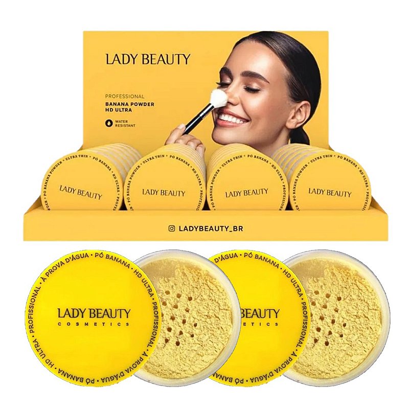 PO BANANA HD ULTRA A PROVA D`AGUA LADY BEAUTY