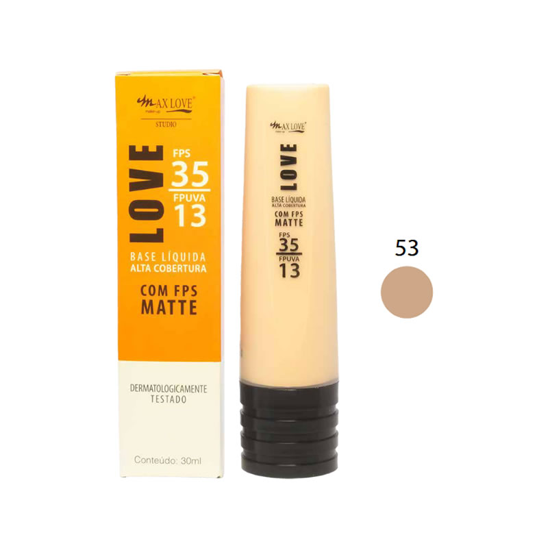 BASE LIQ ALTA COBERTURA C/ FPS35 MT 53 MAX LOVE