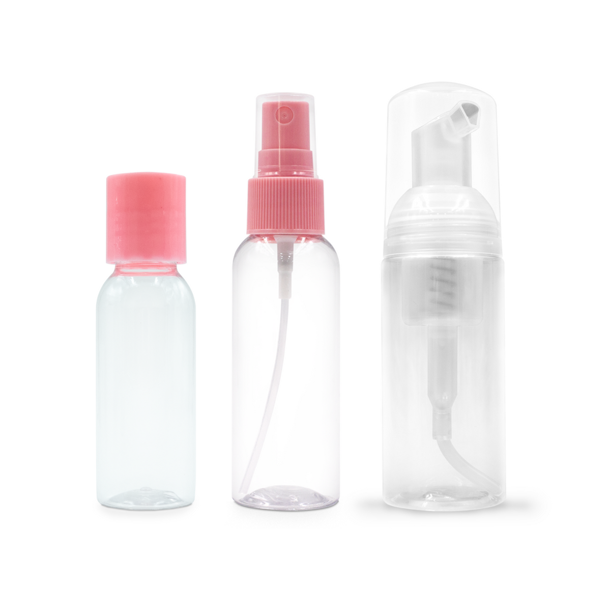 KIT FRASCOS P/VIAGEM EM PLASTICO - REAL LOVE