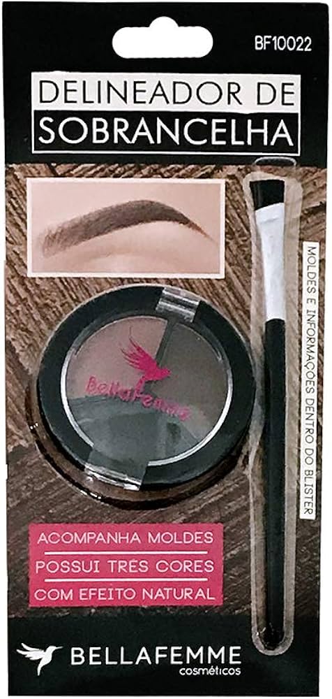 PALETA DE SOBRANCELHA BELLAFEMME