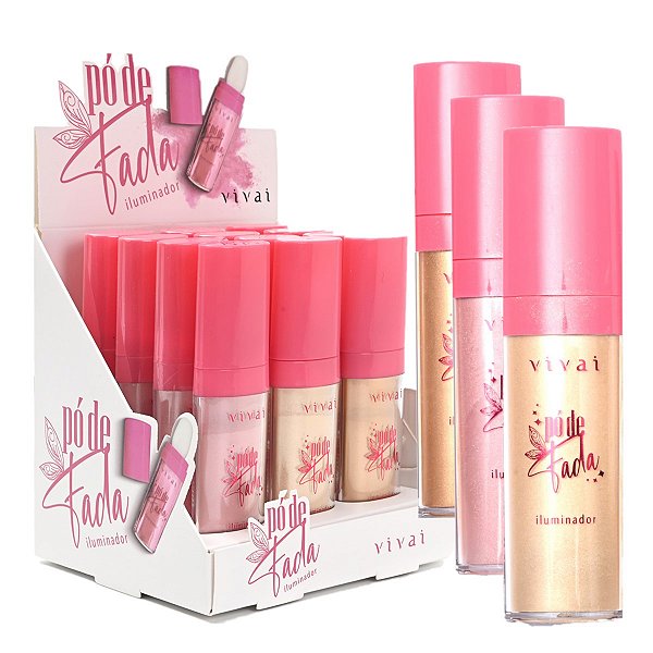 ILUMINADOR PO DE FADAS CORES VIVAI