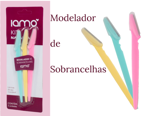 KIT C/3UN LAMINAS FACIAIS SORTIDO - IAMO