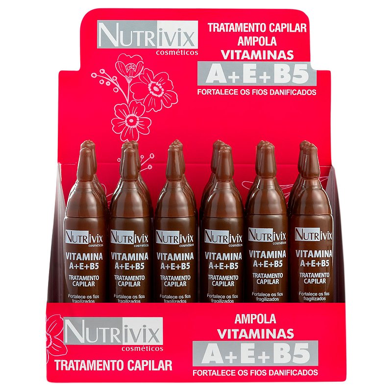 AMPOLA VITAMINAS A+E+B5 NUTRIVIX