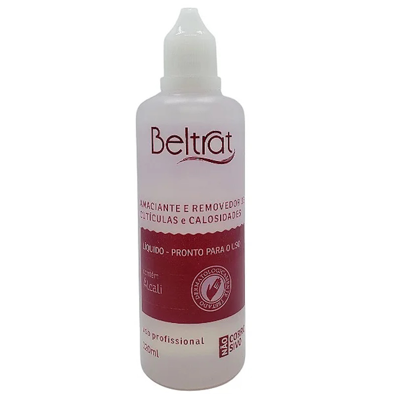 AMACIANTE E REMOVEDOR DE CUTICULAS/CALOSIDADES BELTRAT 120ML