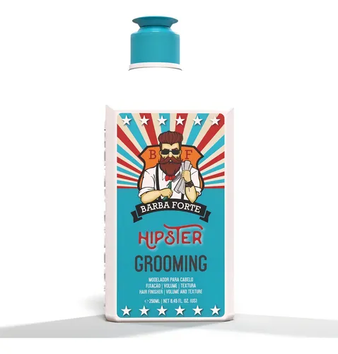 GROOMING CERA LÍQUIDA HIPSTER BARBA FORTE