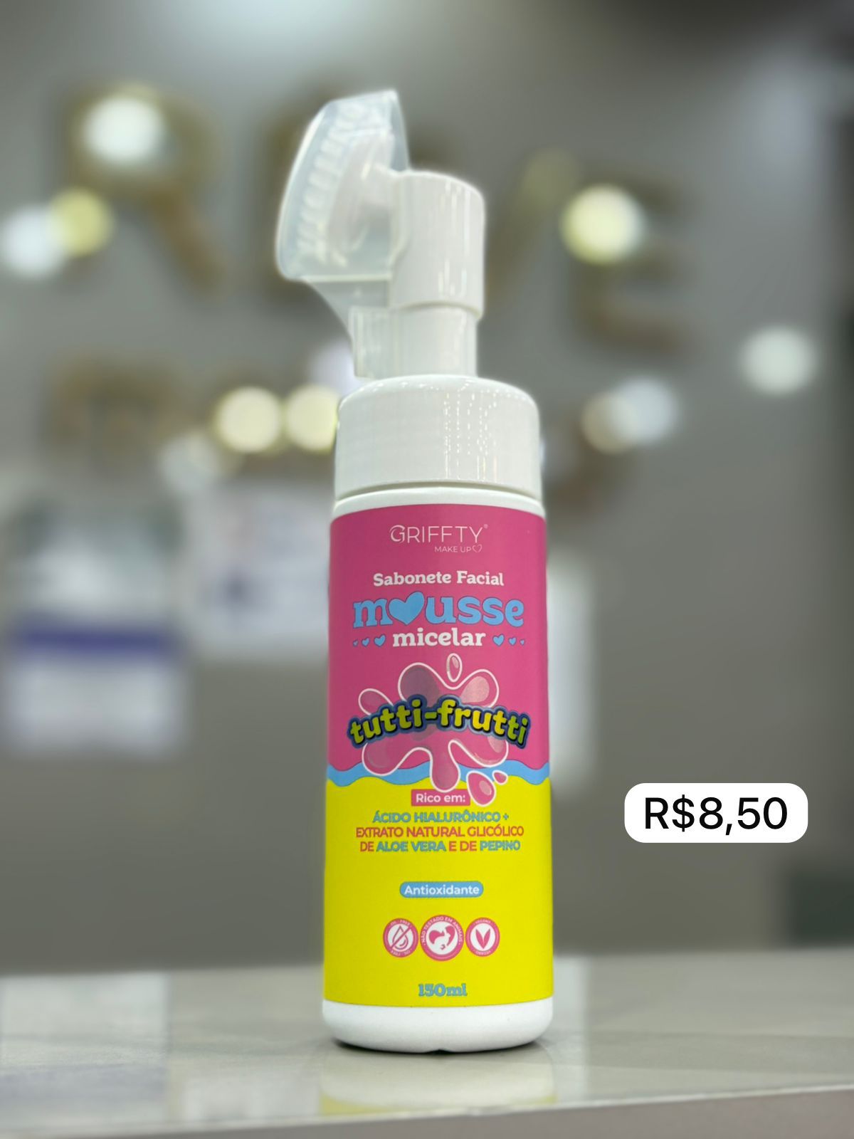 SABONETE MOUSSE MICELAR TUTTI-FRUTTI - GRIFFTY