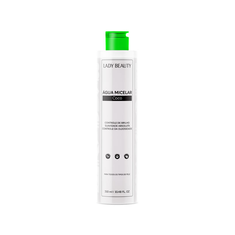 AGUA MICELAR COCO 310 ML - LADY BEAUTY