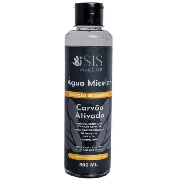 AGUA MICELAR CARVAO ATIVADO 300ML ISIS