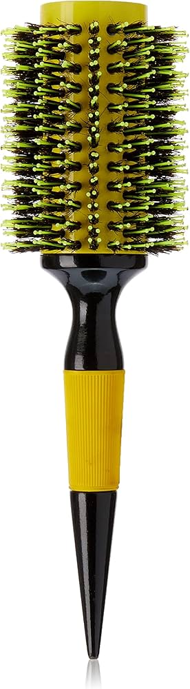ESCOVA PROFISSIONAL TERMICA 33 MM AMARELA - ESCOBEL