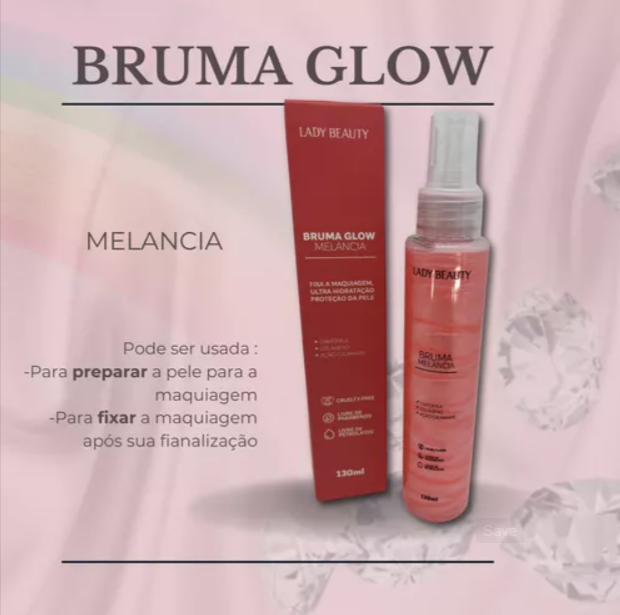 BRUMA FIXADORA MELANCIA GLOW - LADY BEAUTY
