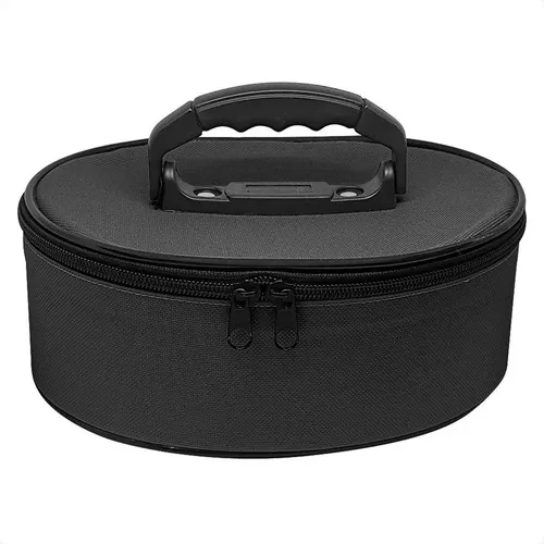 NECESSAIRE OVAL PRETO - IAMO