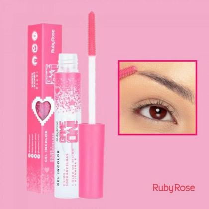 GEL INCOLOR CILIOS E SOBRANCELHAS GAME ON - RUBY ROSE