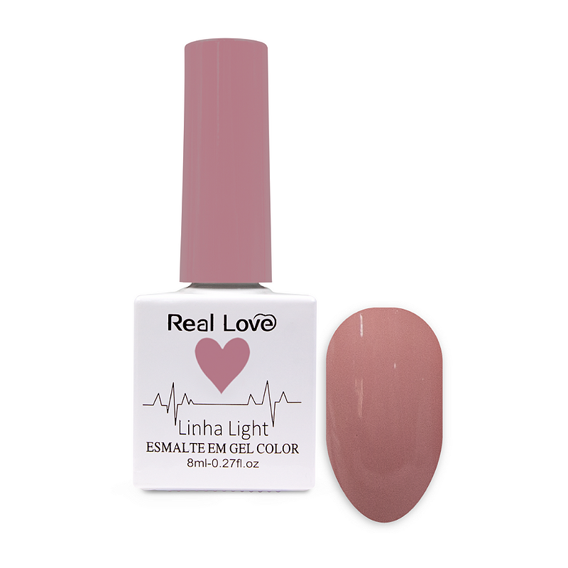 ESMALTE EM GEL COR 168 - REAL LOVE