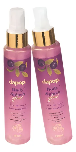 BODY SPLASH GLOW ACAI E ROSA MOSQUETA - DAPOP