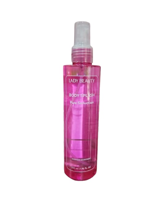 BODY SPLASH PURE SEDUCTION 200 ML - LADY BEAUTY