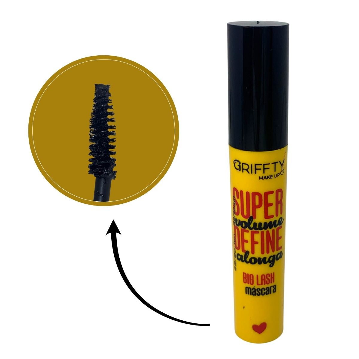 MASCARA PARA CILIOS SUPER VOLUME - GRIFFTY