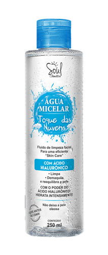 AGUA MICELAR AC. HIALURONICO 250 ML - SOUL