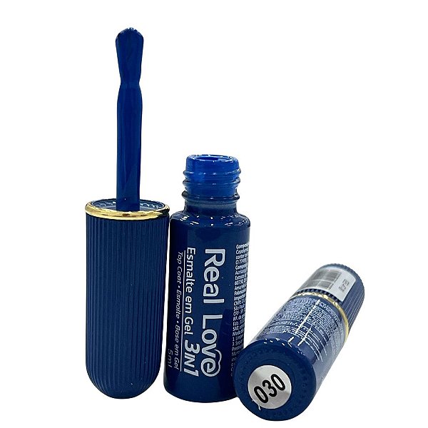 ESMALTE EM GEL 3 EM 1 COR 30 - REAL LOVE