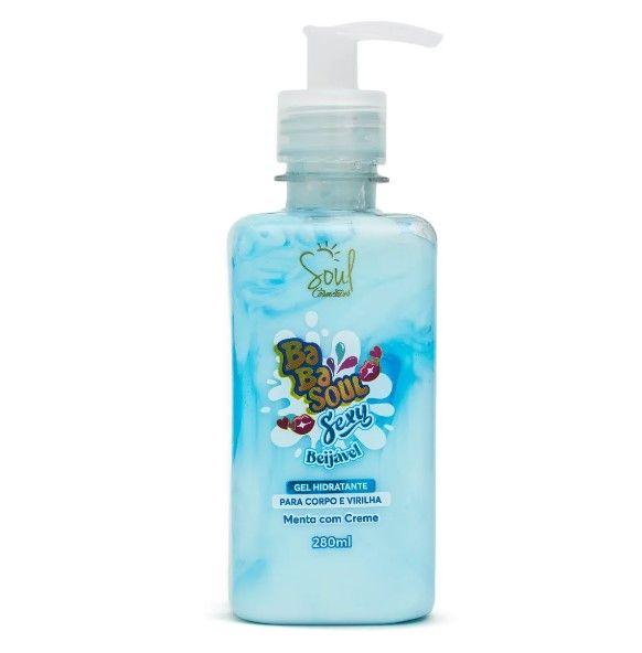 GEL HIDRATANTE CORPO E VIRILHA MENTA 100 MG - SOUL