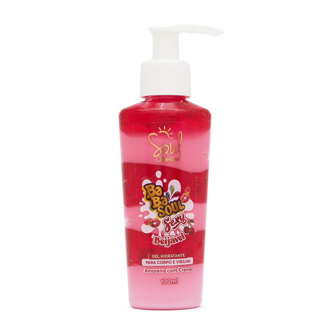 GEL HIDRATANTE CORPO E VIRILHA AMARENA C/CREME 100 MG - SOUL