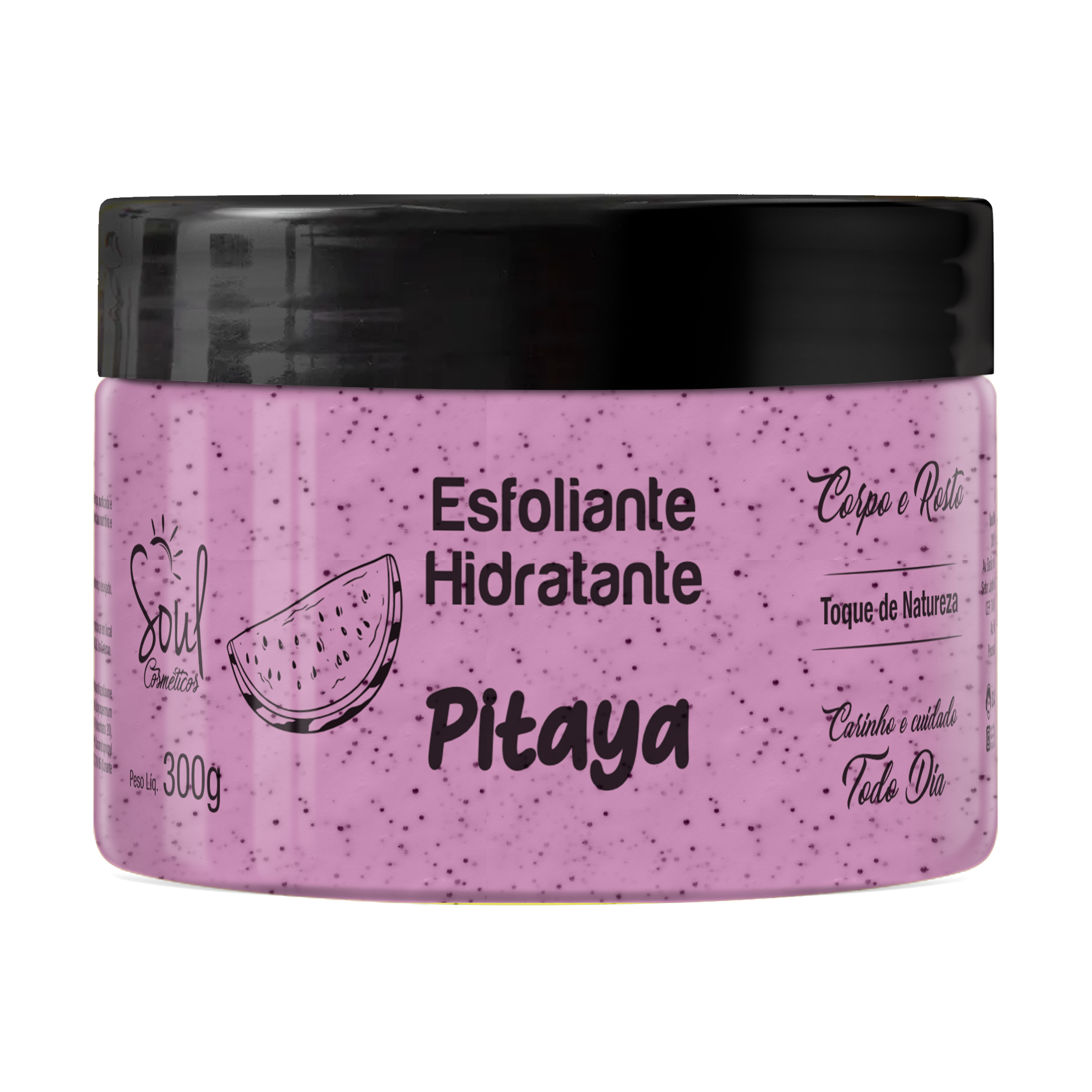 HIDRATANTE ESFOLIANTE PITAYA 300 GR - SOUL