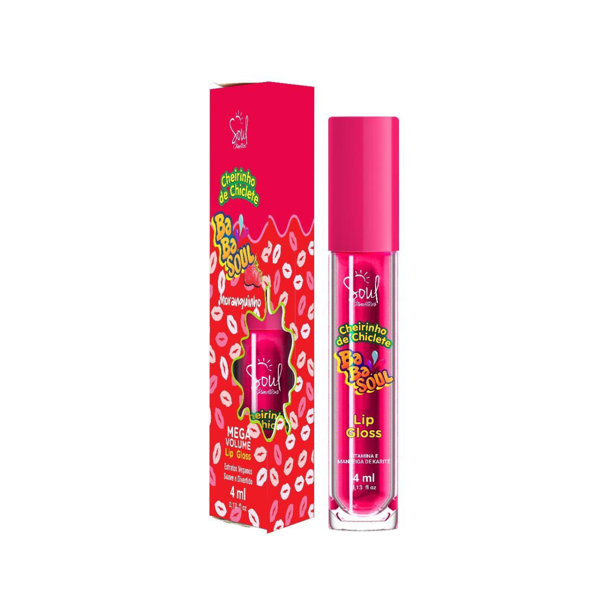 LIP GLOSS BABASOUL MORANGO - SOUL