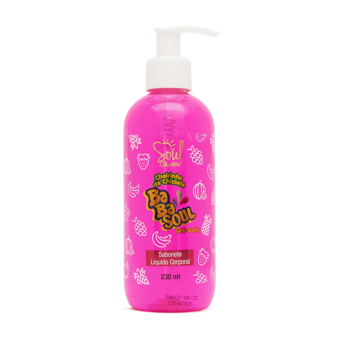 SABONETE CORPORAL BABASOUL TUTI FRUTI 200 ML - SOUL