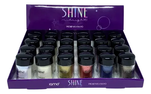 SOMBRA PIGMENTO EM PO BRILHANTE COR 4 - IAMO