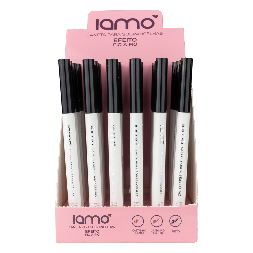 CANETA PARA SOBRANCELHA FIA A FIO COR 2 - IAMO