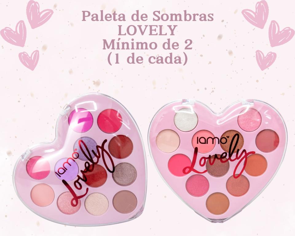 PALETA DE SOMBRAS LOVELY COR 2 - IAMO