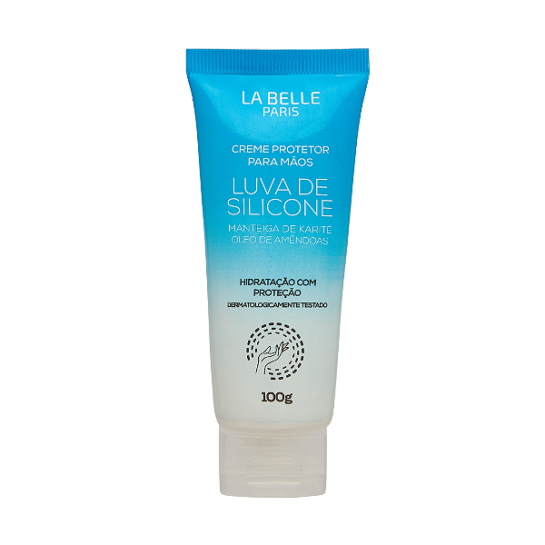 CREME PROTETOR PARA MAOS LA BELLE PARIS 100G LUVA DE SILICONE