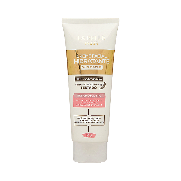 CREME FACIAL LA BELLE PARIS 50G HIDRATANTE COM FILTRO SOLAR