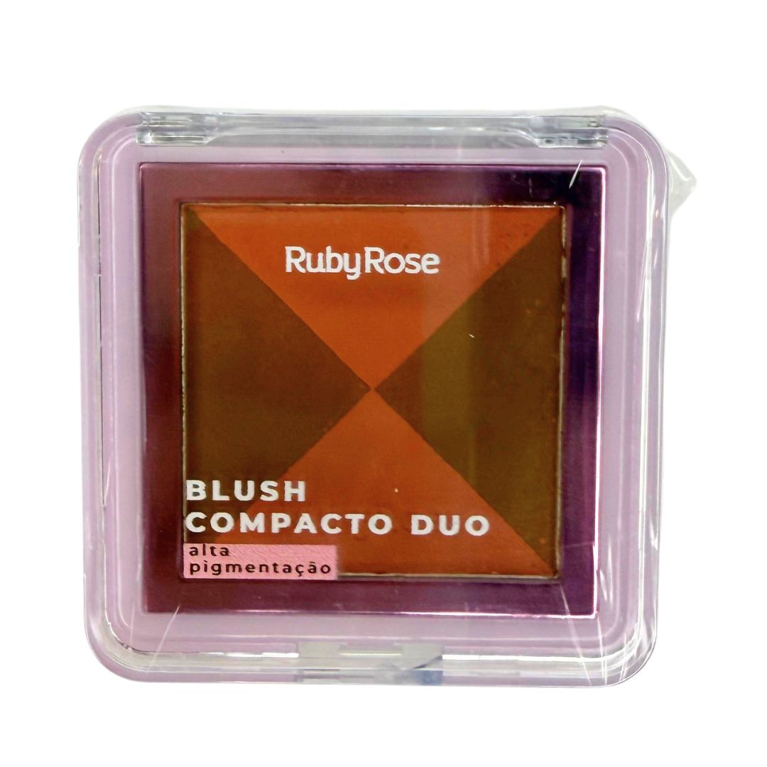 BLUSH COMPACTO DUO COR 4 - RUBY ROSE